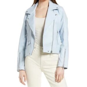 Vegan Leather Moto Jacket | Blank NYC